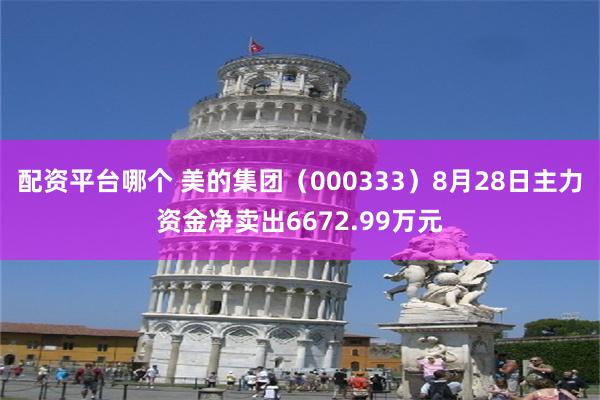 配资平台哪个 美的集团（000333）8月28日主力资金净卖出6672.99万元