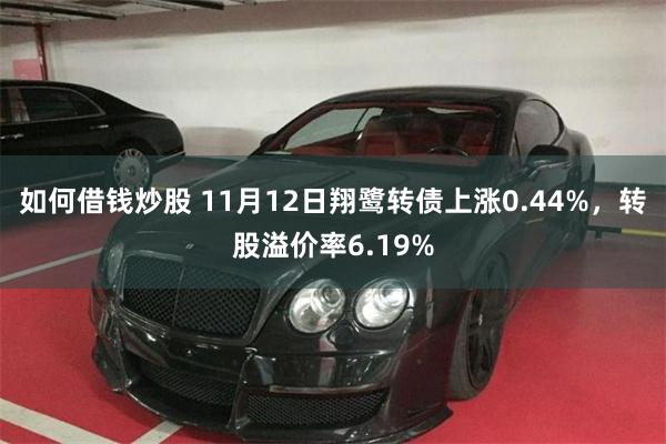 如何借钱炒股 11月12日翔鹭转债上涨0.44%，转股溢价率6.19%